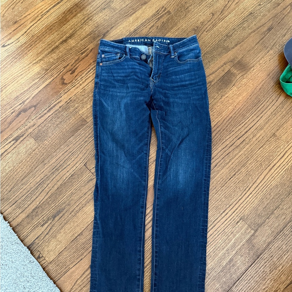 American Eagle Outfitters Dark Blue Jeans